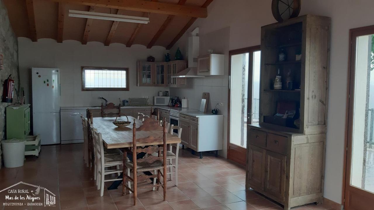 Casa Rural Mas De Les Aligues Mequinenza Exteriör bild