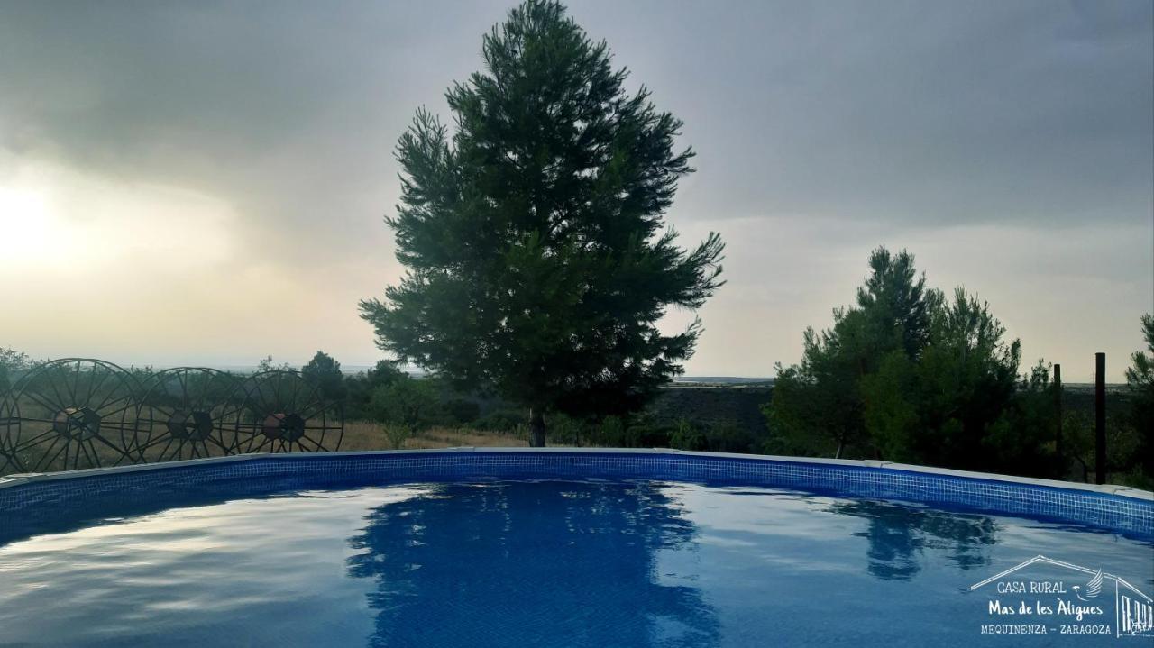 Casa Rural Mas De Les Aligues Mequinenza Exteriör bild