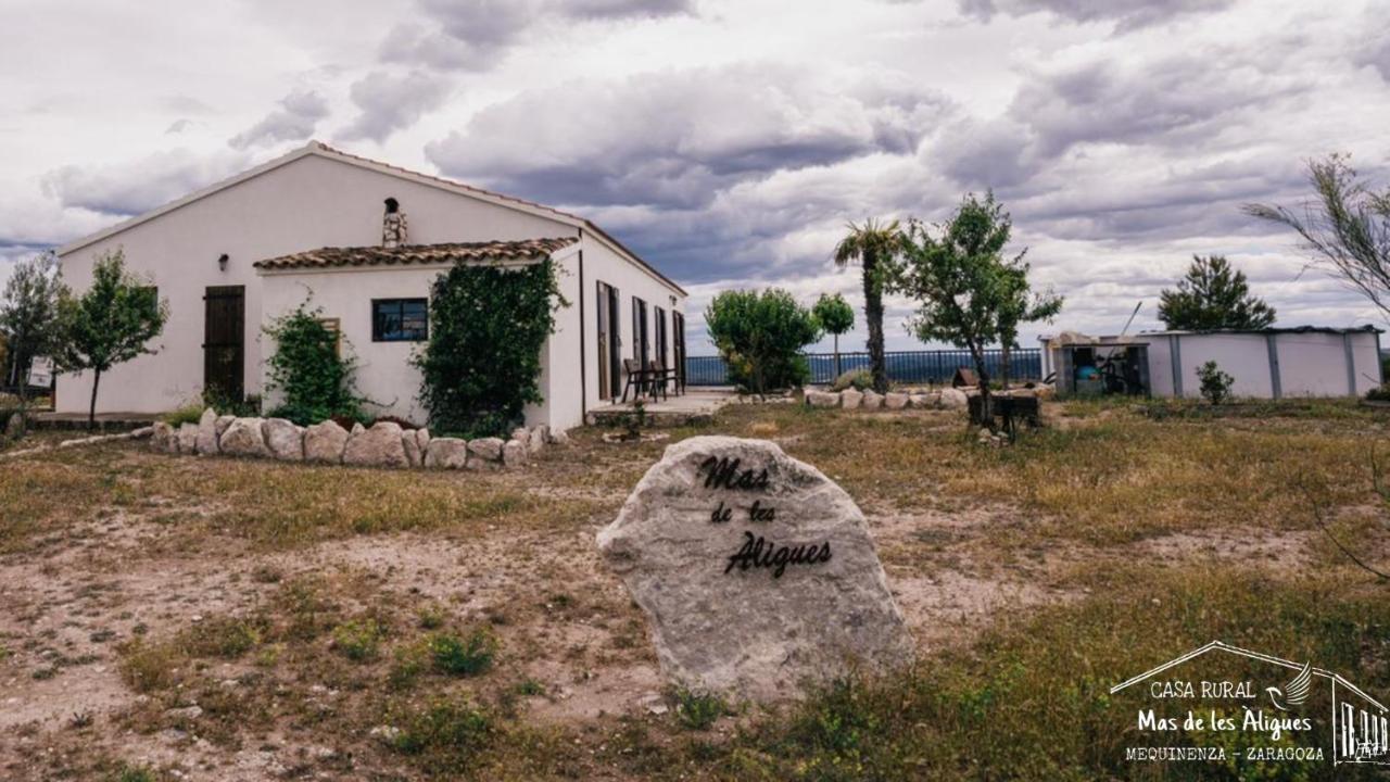 Casa Rural Mas De Les Aligues Mequinenza Exteriör bild