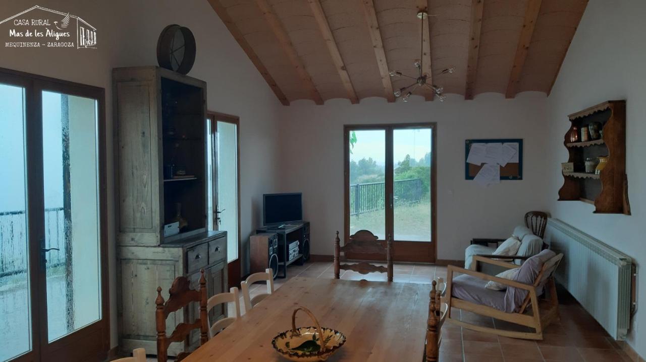 Casa Rural Mas De Les Aligues Mequinenza Exteriör bild