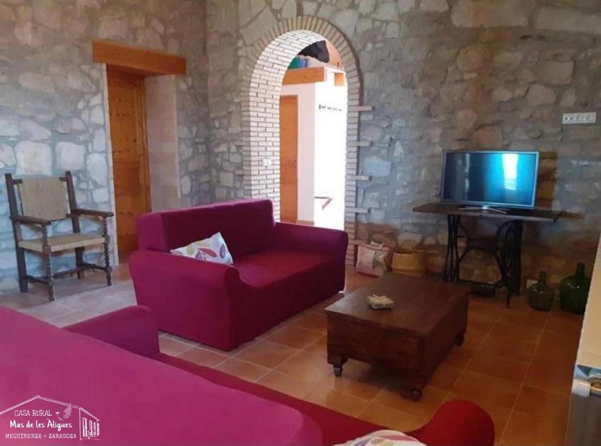 Casa Rural Mas De Les Aligues Mequinenza Exteriör bild