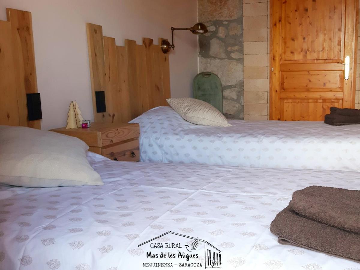Casa Rural Mas De Les Aligues Mequinenza Exteriör bild