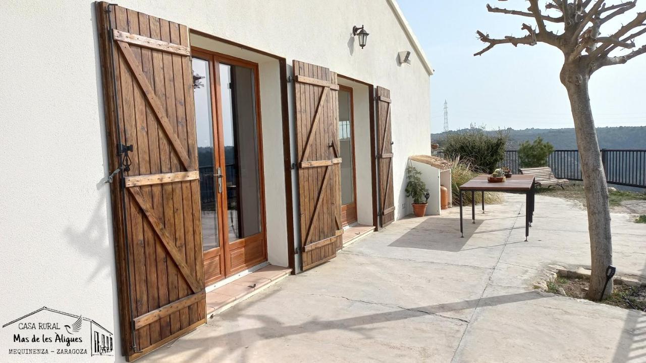 Casa Rural Mas De Les Aligues Mequinenza Exteriör bild
