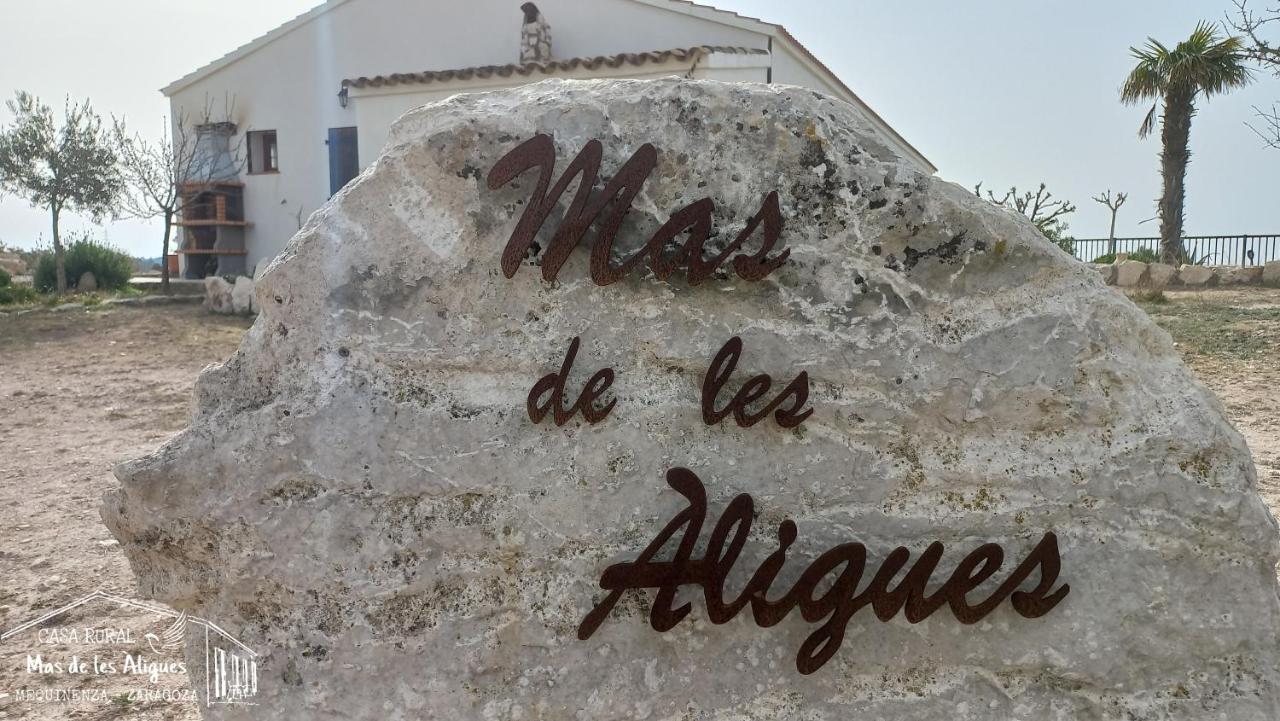Casa Rural Mas De Les Aligues Mequinenza Exteriör bild